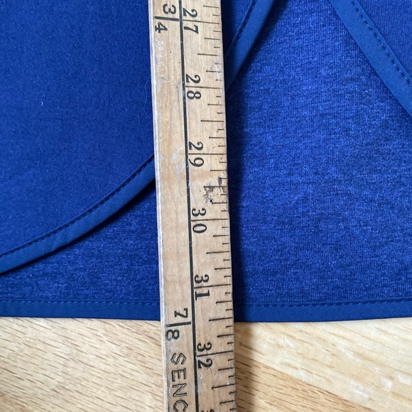 Lululemon Blue Reversible City Bound Wrap Jacket Hoodie Cardigan Size small - Picture 11 of 11